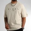 Tee Shirt Large Premium Signature 1022 Beige - Final Club - Oversize - Bon marché 1 Tee Shirt Large Premium Signature 1022 Beige - Final Club - Oversize - Bon marché -Final Club Soldes final club 324724 FINAL 1022 20220912T154719 01