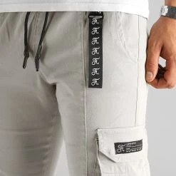 Top 10 Pantalon Cargo 994 Gris Clair - Final Club | Confort et Style -Final Club Soldes final club 330981 FINAL 994 20221014T143059 02