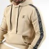 Sweat Capuche Premium A Bandes 1057 Beige de Final Club - Confort et Style -Final Club Soldes final club 331173 FINAL 1057 20221010T154925 02